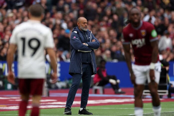 Nuno Espirito Santo Set to Leave West Ham After Relegation