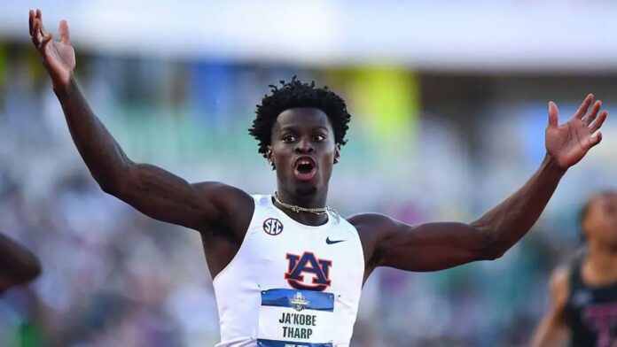 Auburn’s Ja’Kobe Tharp Breaks 110m Hurdles World Record: 12.75 at NCAA 2026