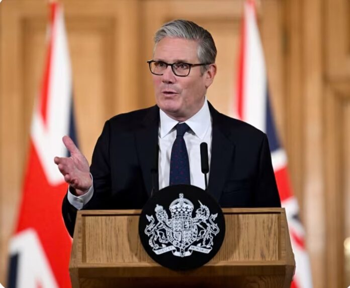 British Prime Minister Keir Starmer
