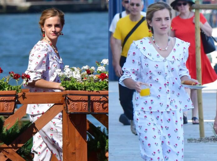 Emma Watson's Comfy Venice Style