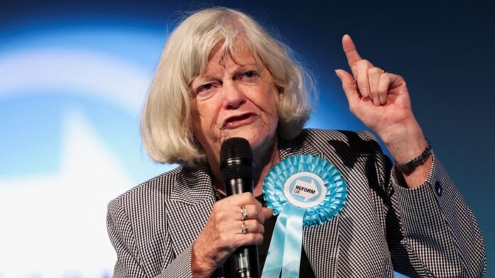 Former MP Ann Widdecombe killed at 78