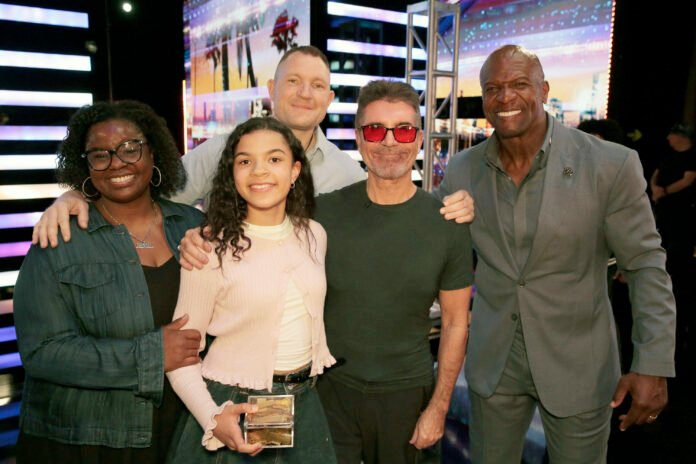 Lai Noelle, 14, Earns Simon Cowell's Golden Buzzer on AGT